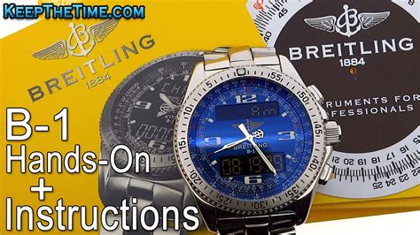 breitling aerospace uhrzeit einstellen|breitling manual.